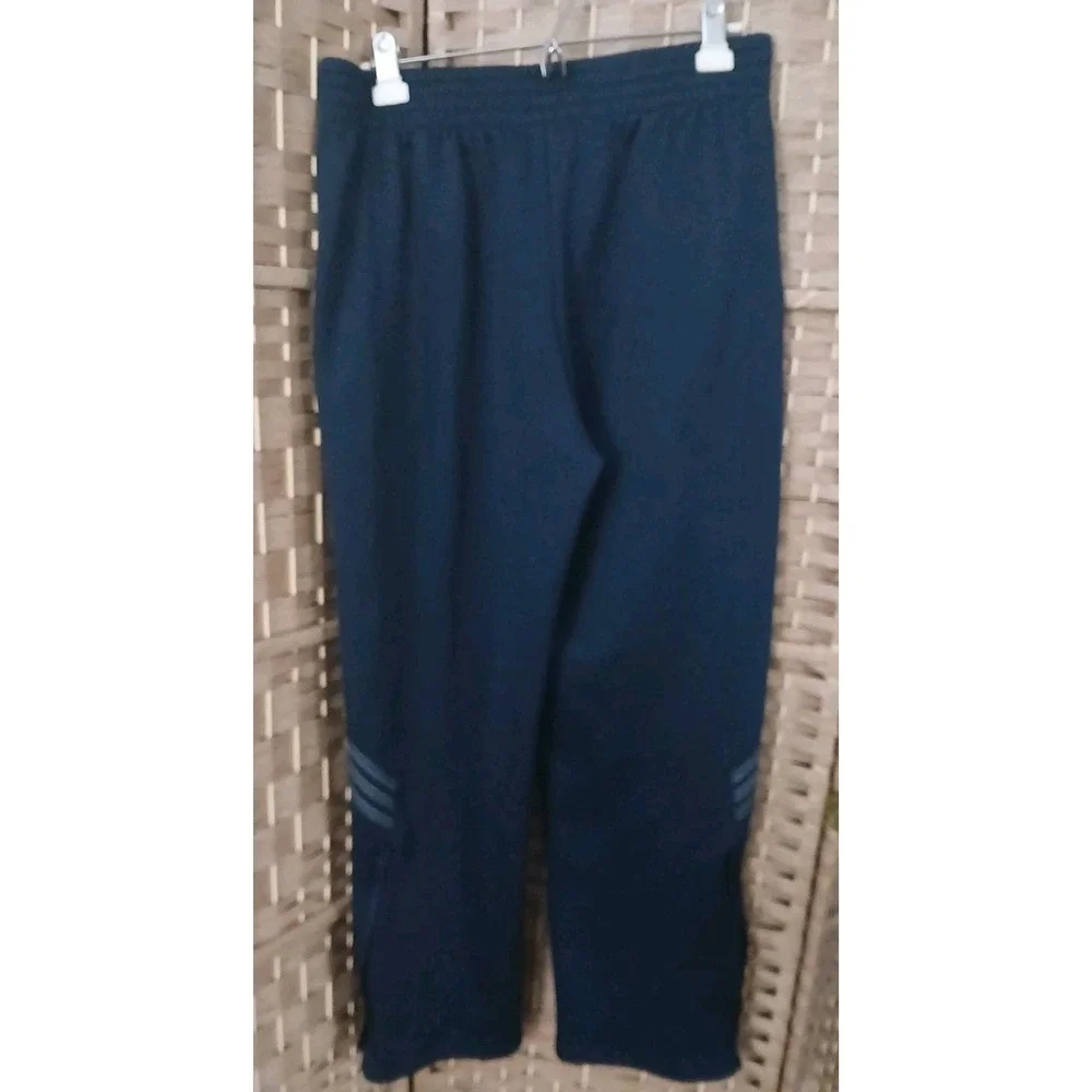 Adidas Men's University Of Michigan Climawarm Hooded Track Suit Sz L Navy